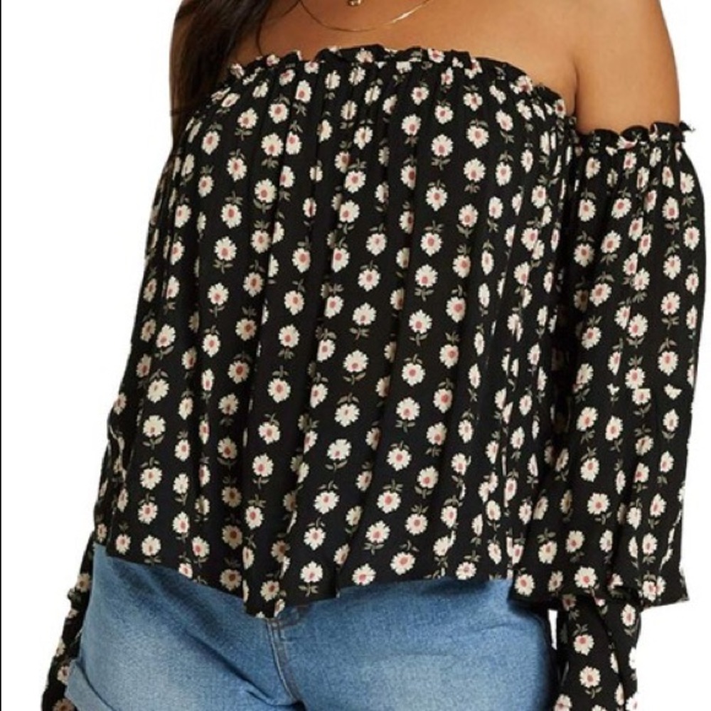 Billabong Off The Shoulder Top